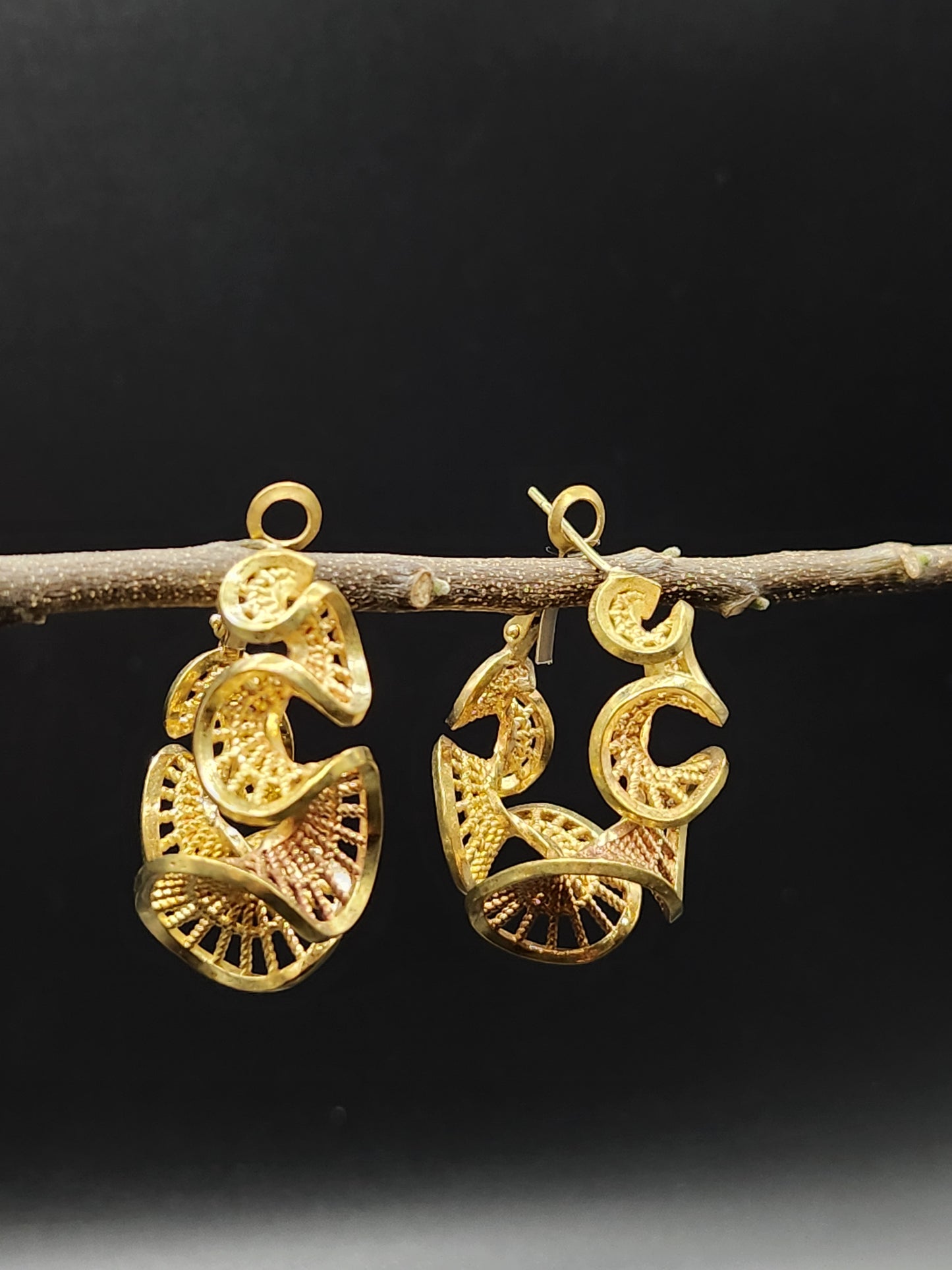 Bended Symmetry Earrings