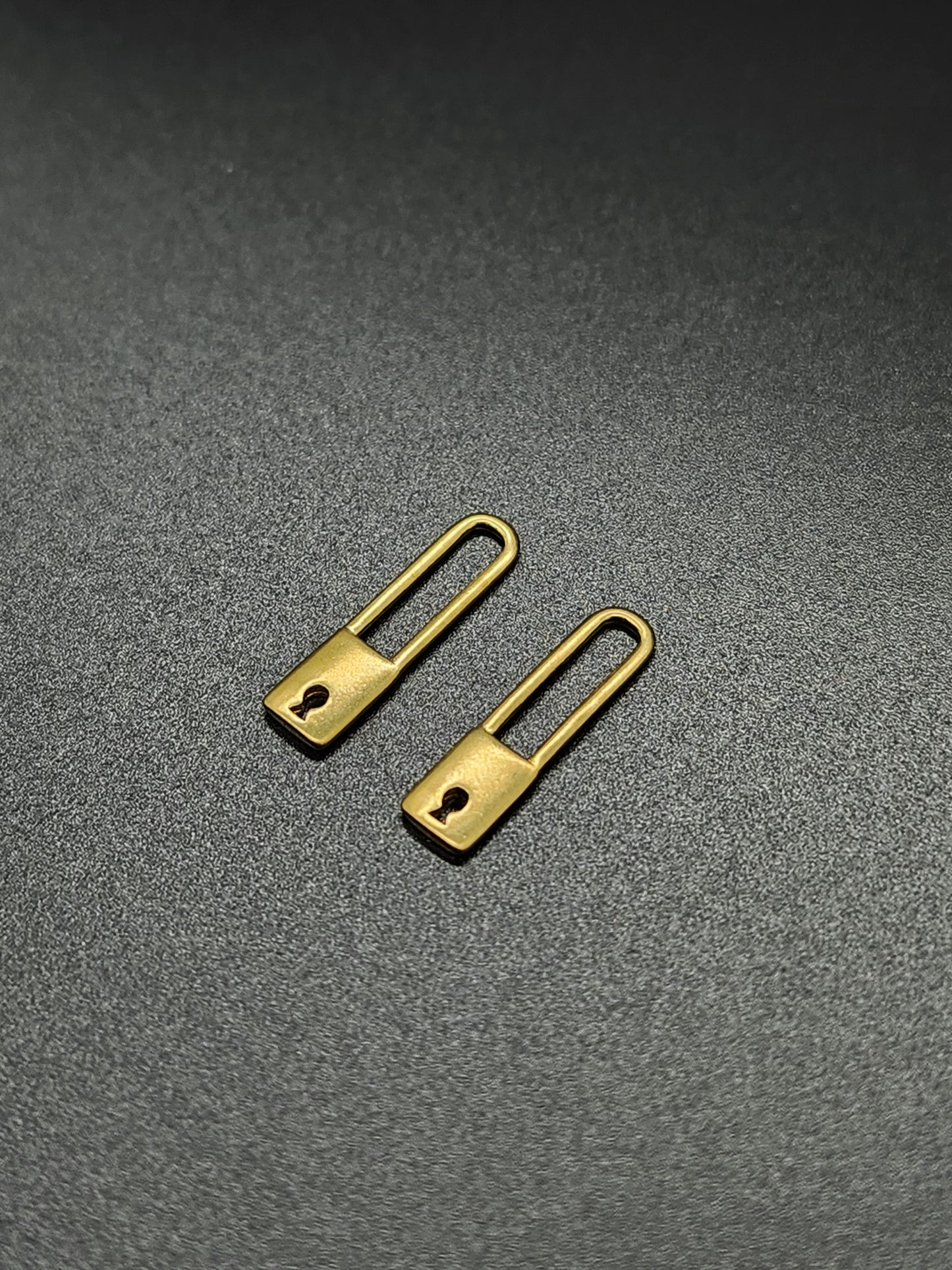 Long Lock Earrings (Lightweight)