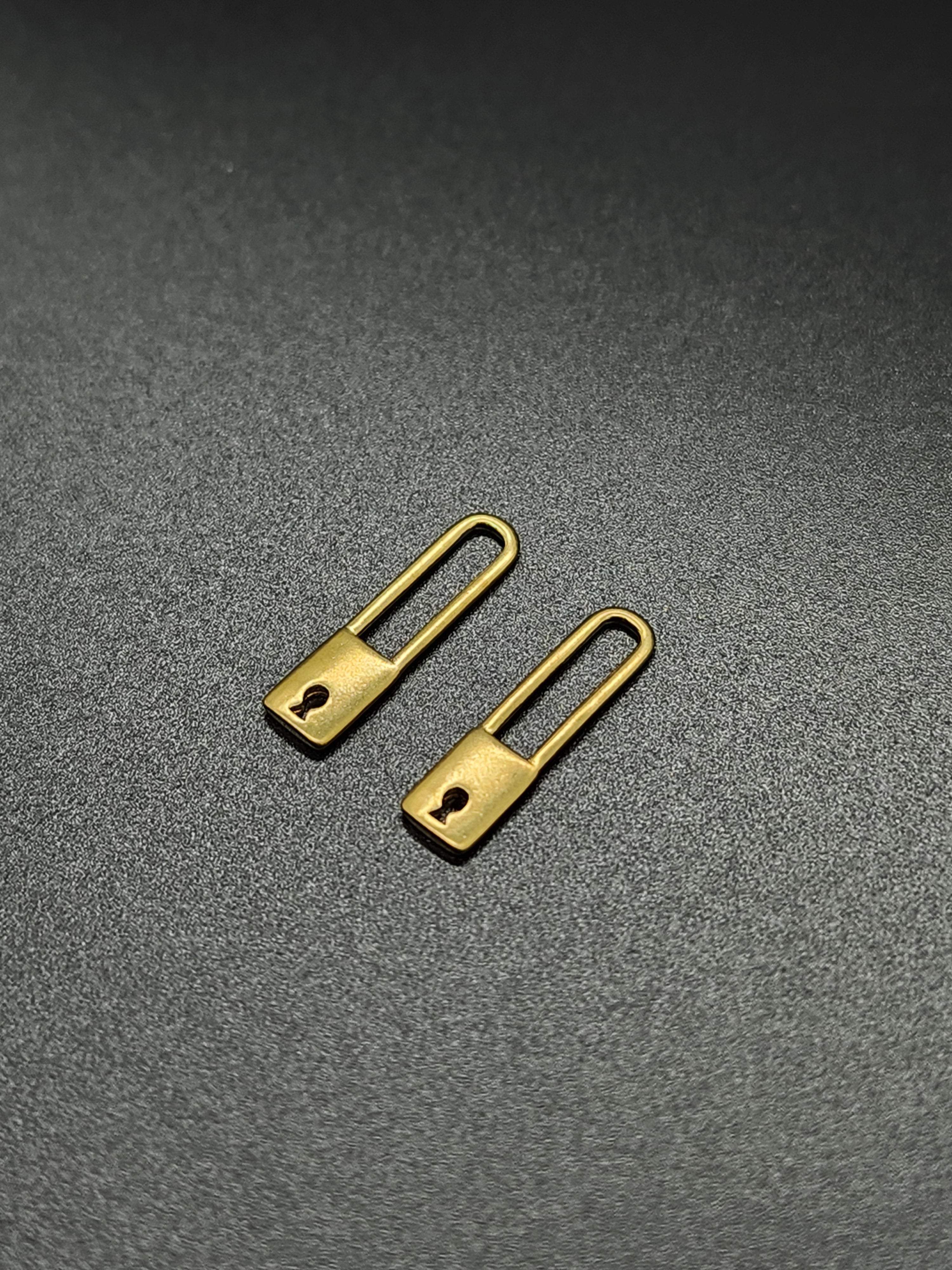 Long Lock Earrings (Lightweight)