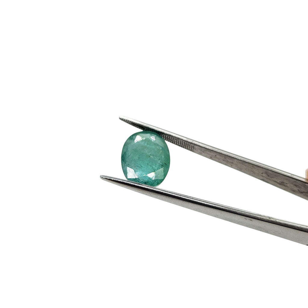 Natural Emerald Gemstone – Certified 6.5 Ct, Origin: Zambia | Premium Quality for Jewelry & Healing