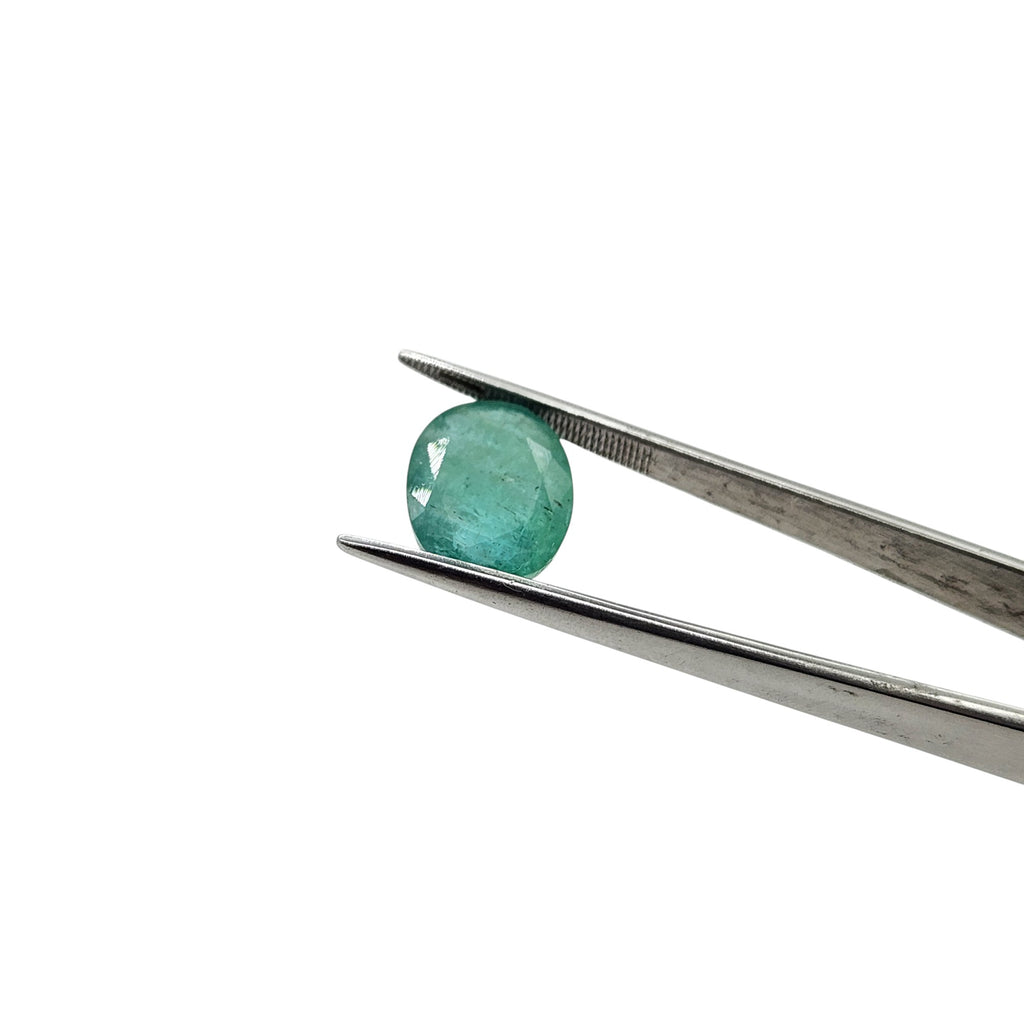 Natural Emerald Gemstone – Certified 6.5 Ct, Origin: Zambia | Premium Quality for Jewelry & Healing